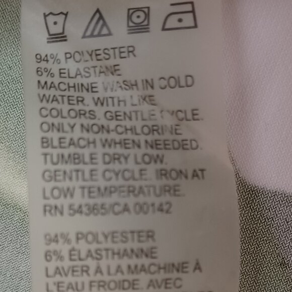 Women's Allison Daley Floral Yellow Flower Spring/Summer Blouse Size Petite M - Picture 4 of 6